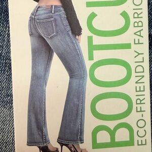 Simple Society Women's Blue Bootcut Jeans